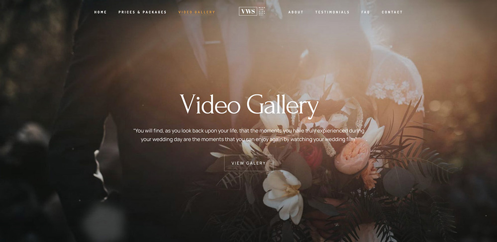 Video-Gallery Wedding Video Galery for films in Cotswolds
